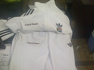 Meeting with parents and handing over Legacy tracksuits