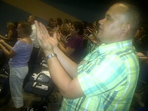 Mr Cloete at the Art of Community Building workshop