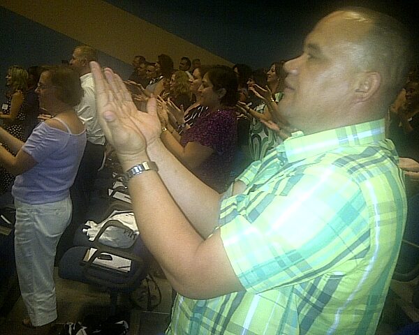 Mr Cloete at the Art of Community Building workshop