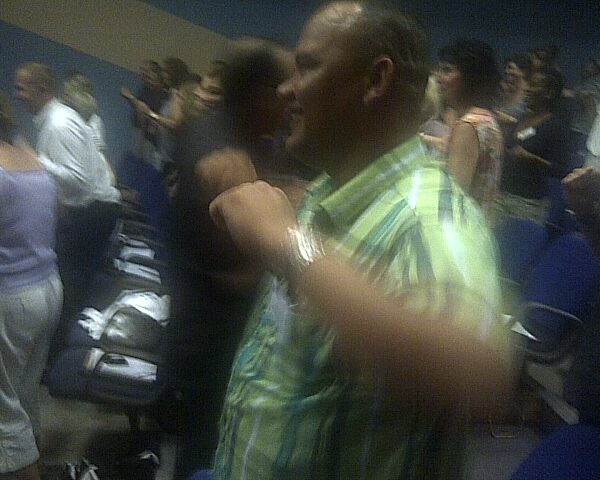 Mr Cloete at the Art of Community Building workshop