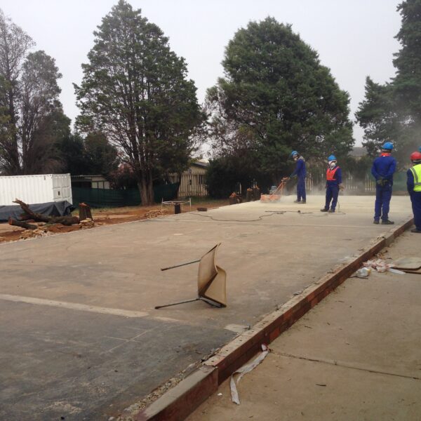 Construction at the Eldridge Primary - April 2014