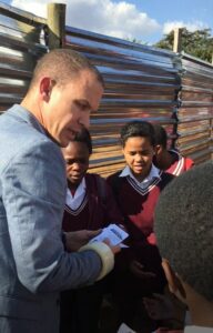 Inviting kids at Eldridge Primary