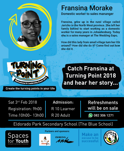 Turning Point - 3 February 2018 - Fransina Morake